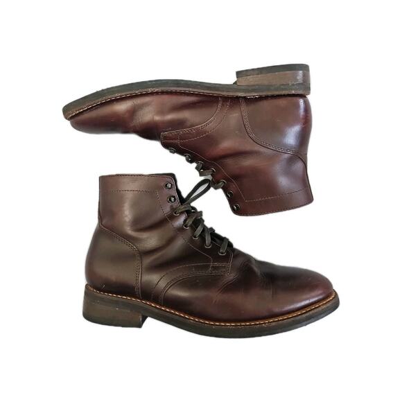 Thursday Everyday Mens Burgundy Sz 11 Chukka Boots Ankle Height Handmade Limited main image 7